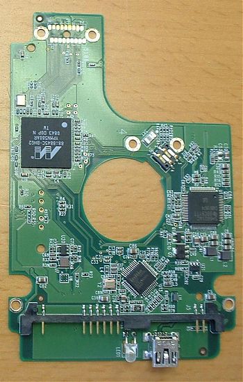 hard drive pcb with usb