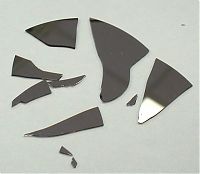 Pieces of You 2 - shattered hard drive platter pieces