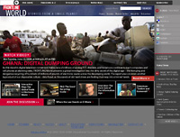 screenshot of Frontline's page on Ghana e-waste: Digital Dumping Ground