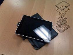 recent customer's iPad dropped off for recovery with teardown diag