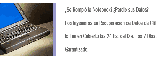 Notebook Data Recovery, Laptop File Recovery