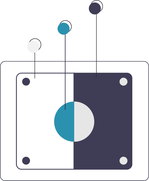 Illustration: abstract storage shape